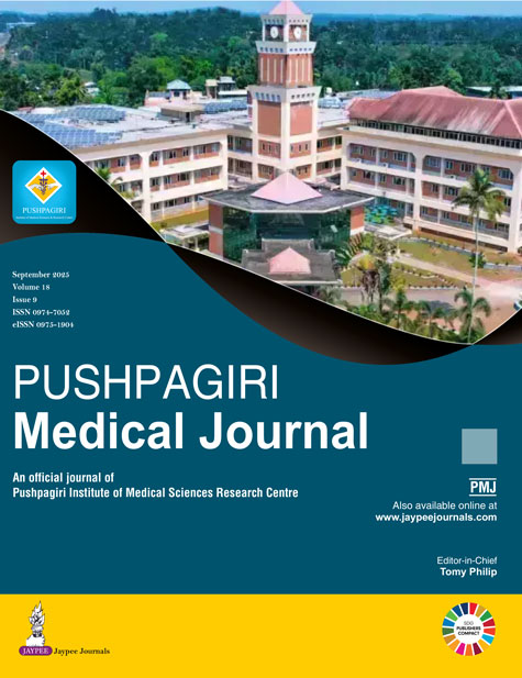 JaypeeDigital | Pushpagiri Medical Journal